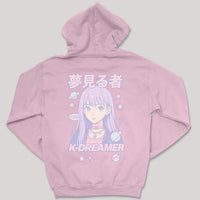 K-Dreamer Pastels Style - K-Pop Graphic Printed Hoodie