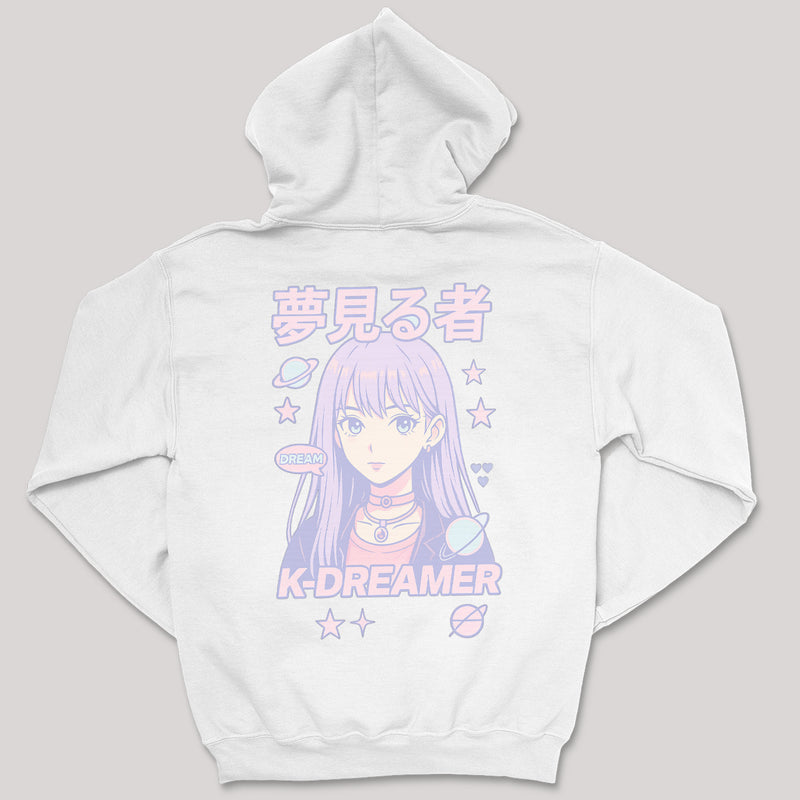 K-Dreamer Pastels Style - K-Pop Graphic Printed Hoodie