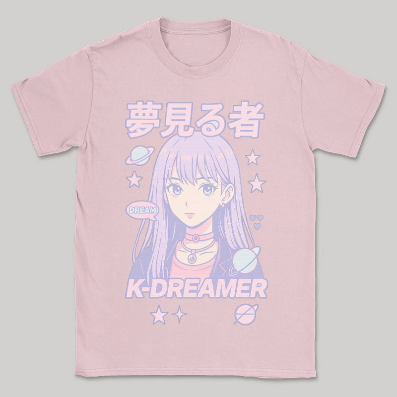 K-Dreamer Pastels Style - K-Pop Graphic Printed T-Shirt