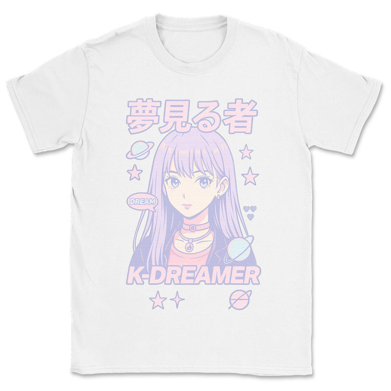 K-Dreamer Pastels Style - K-Pop Graphic Printed T-Shirt