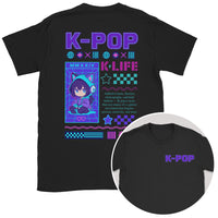K-Pop Life - K-Pop Graphic Printed T-Shirt