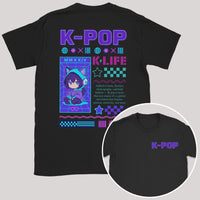 K-Pop Life - K-Pop Graphic Printed T-Shirt
