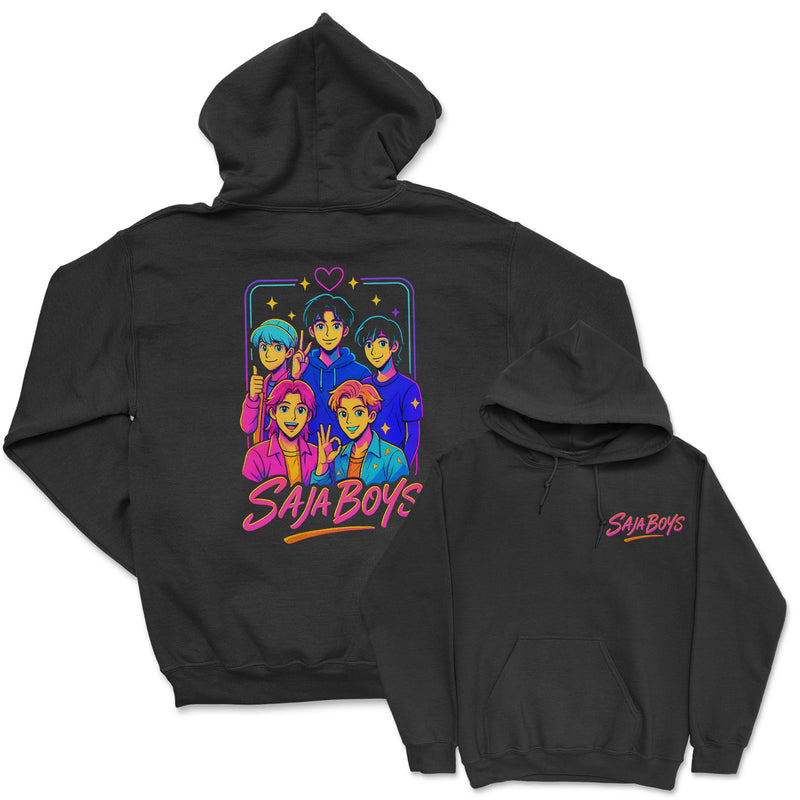 Saja Boys - K-Pop Graphic Printed Hoodie