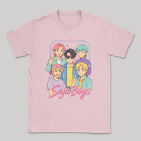 Saja Boys Pastels - K-Pop Graphic Printed T-Shirt