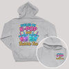 Fueled By K-Pop And bubble Tea - K-Pop Graphic Printed Hoodie
