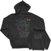 K-Pop Crew Outlines - K-Pop Graphic Printed Hoodie