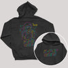 K-Pop Crew Outlines - K-Pop Graphic Printed Hoodie