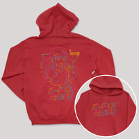 K-Pop Crew Outlines - K-Pop Graphic Printed Hoodie