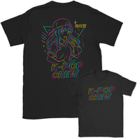 K-Pop Crew Outlines - K-Pop Graphic Printed T-Shirt