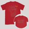 K-Pop Crew Outlines - K-Pop Graphic Printed T-Shirt