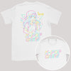 K-Pop Crew Outlines - K-Pop Graphic Printed T-Shirt