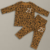 New York Personalised Initials Leopard Print Lounge Suit