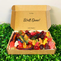 PERSONALISED Well Done - Sweet Treat Fizzy Box - Personalised Sweets Box