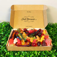 PERSONALISED Just Because Scripted - Personalised Sweets Box