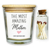 The Most Amazing Mother - Luxury Candle Gift