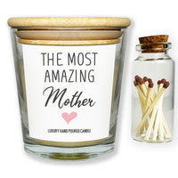 The Most Amazing Mother - Luxury Candle Gift