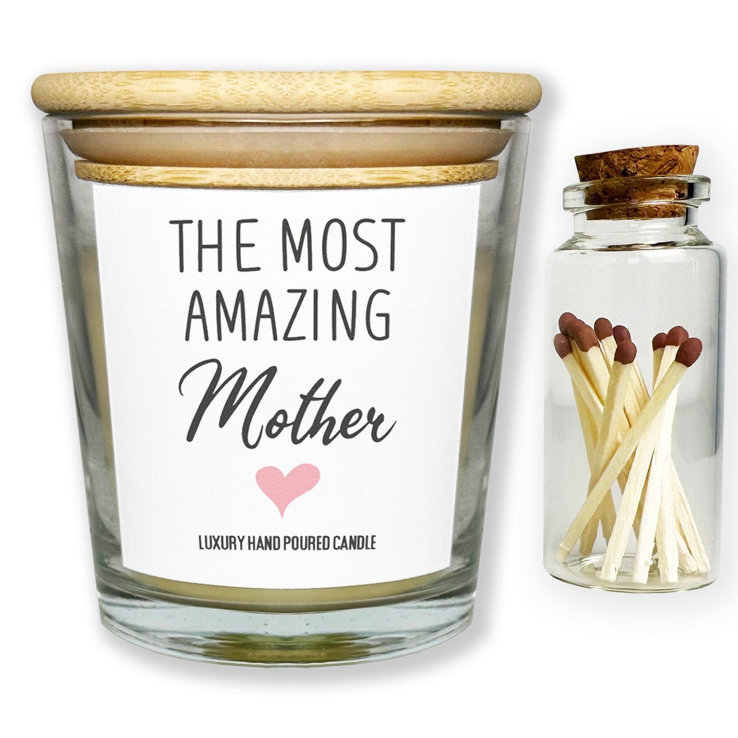 The Most Amazing Mother - Luxury Candle Gift