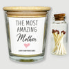 The Most Amazing Mother - Luxury Candle Gift