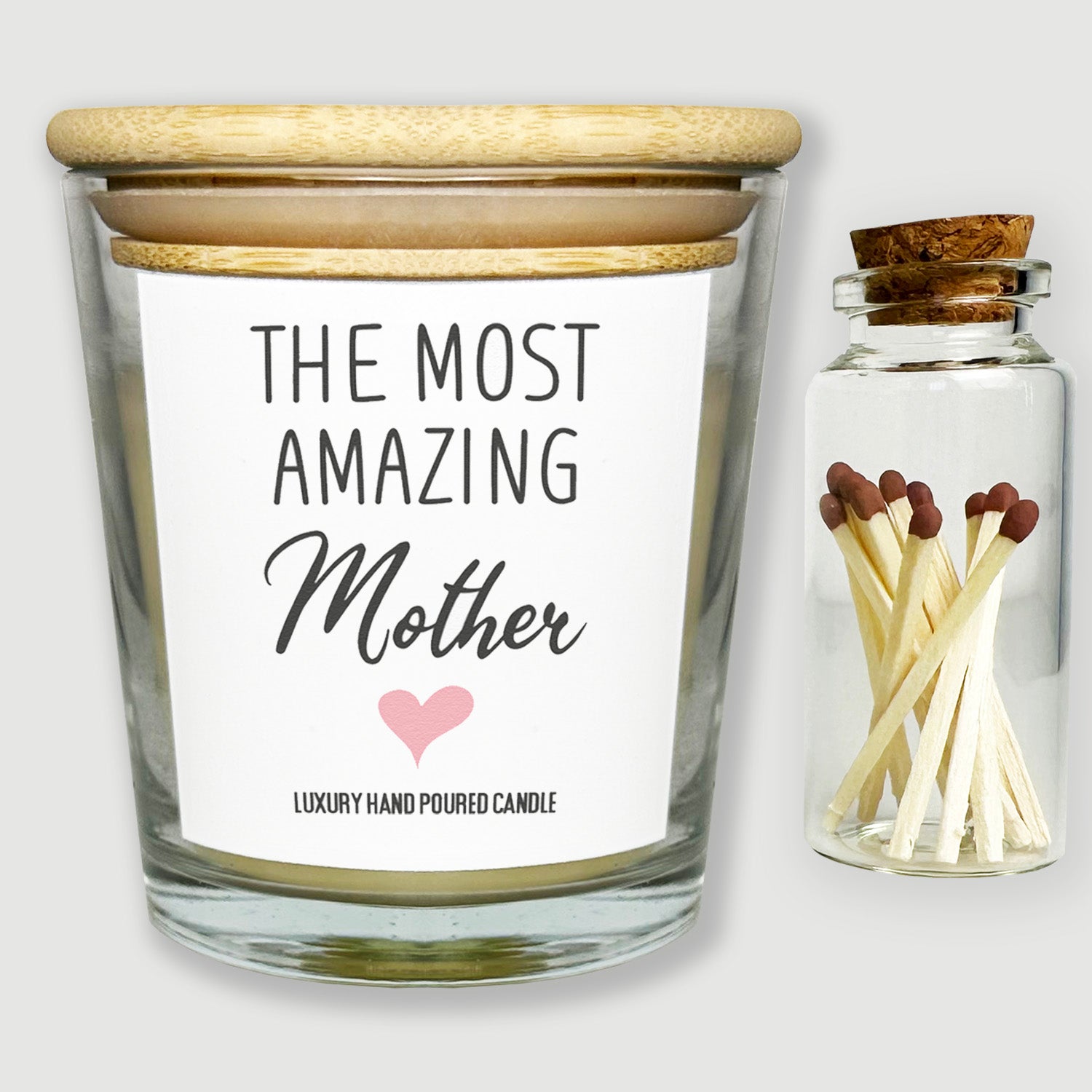 The Most Amazing Mother - Luxury Candle Gift