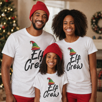 Elf Crew – Passende Weihnachtsoberteile für die ganze Familie – Erwachsene, Kinder und Babys – (separat erhältlich)
