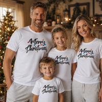 Merry Christmas Lights – Passende Weihnachtsoberteile für die ganze Familie – Erwachsene, Kinder und Babys – (separat erhältlich)