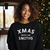 PERSONALISED Xmas With The Family Christmas Sweater - Christmas Jumper Sweatshirt - All Sizes