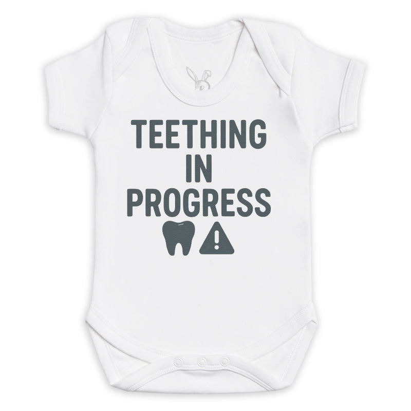 Teething In Progress - Baby Bodysuit (Choice of Style)