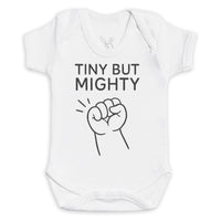 Tiny But Mighty Outline - Baby Bodysuit (Choice of Style)
