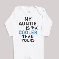 My Auntie Is Cooler - Baby Bodysuit (Choice of Style)