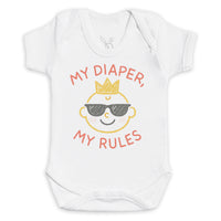 My Diaper My Rules - Baby Bodysuit (Choice of Style)