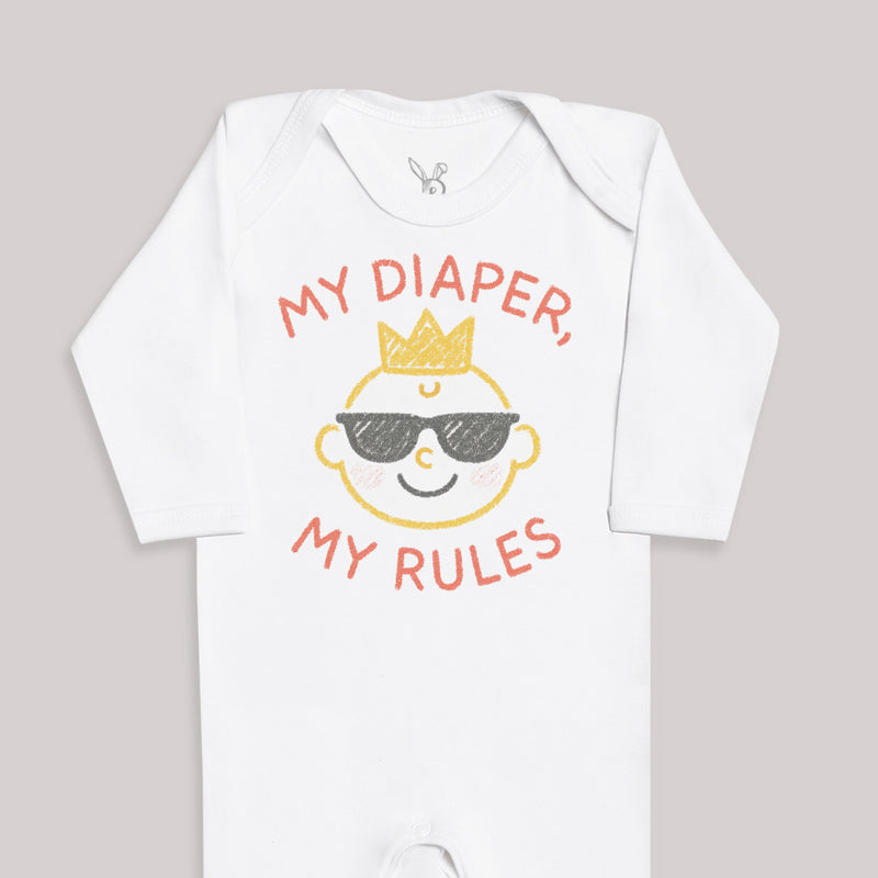 My Diaper My Rules - Baby Bodysuit (Choice of Style)