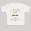 My Diaper My Rules - Baby Bodysuit (Choice of Style)