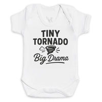 Tiny Tornado Big Drama - Baby Bodysuit (Choice of Style)