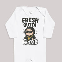Fresh Outta Womb - Baby Bodysuit (Choice of Style)