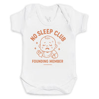 No Sleep Club Founding Member - Baby Bodysuit (Choice of Style)
