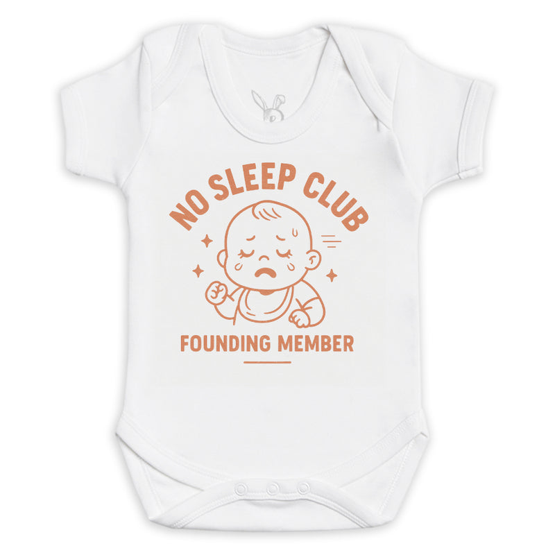 No Sleep Club Founding Member - Baby Bodysuit (Choice of Style)