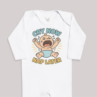 Cry Now Nap Later - Baby Bodysuit (Choice of Style)
