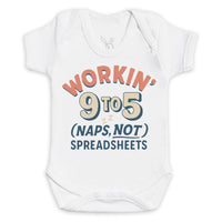 Working 9 To 5 - Baby Bodysuit (Choice of Style)