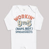 Working 9 To 5 - Baby Bodysuit (Choice of Style)