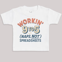 Working 9 To 5 - Baby Bodysuit (Choice of Style)