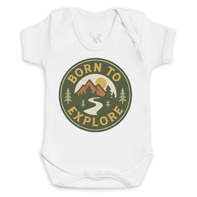 Born To Explore - Baby Bodysuit (Choice of Style)