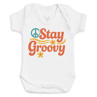 Stay Groovy - Baby Bodysuit (Choice of Style)
