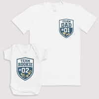 Team Rookie - Baby Gift Set - Baby Matching Gift Set