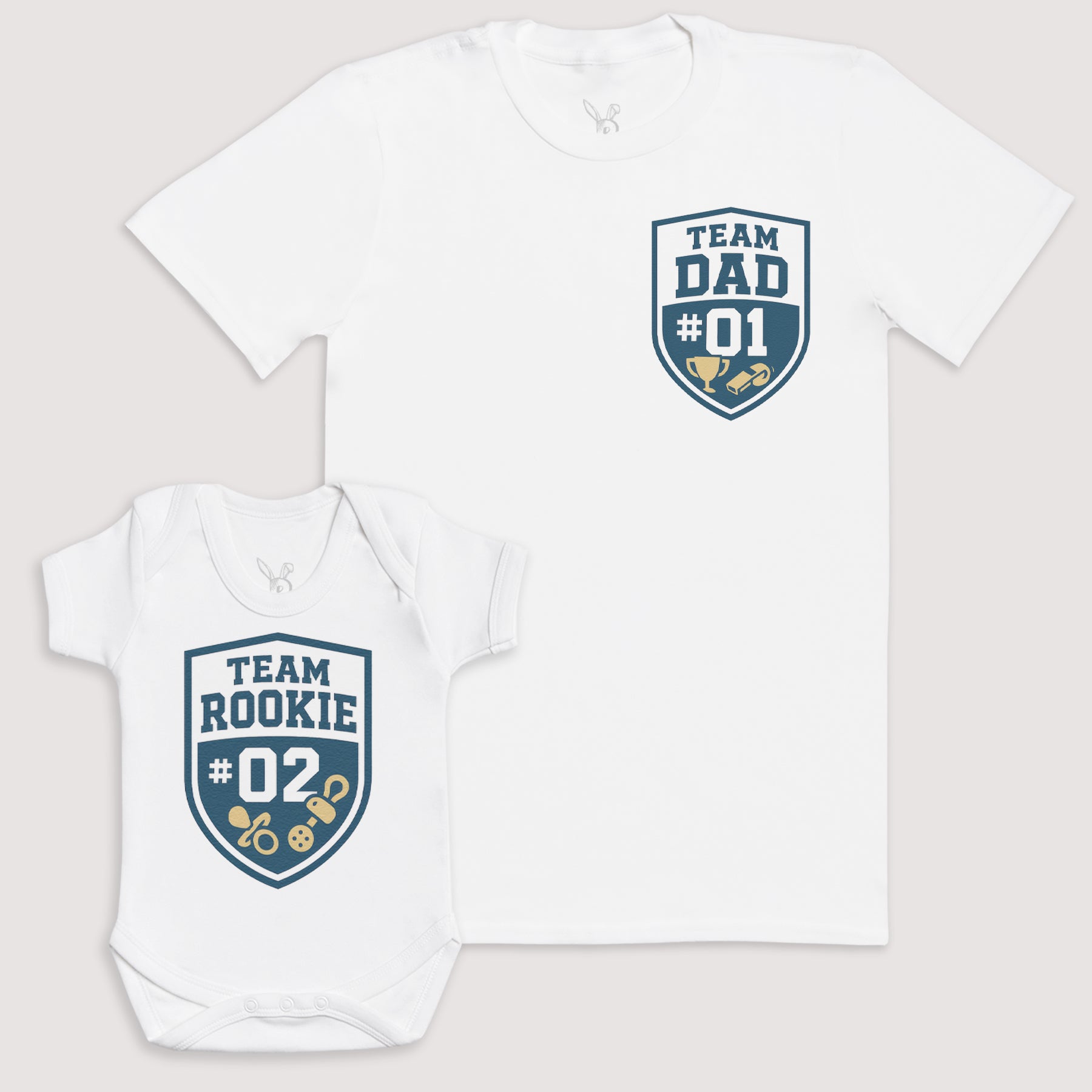 Team Rookie - Baby Gift Set - Baby Matching Gift Set
