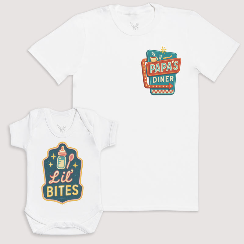 Lil Bites - Baby Gift Set - Baby Matching Gift Set