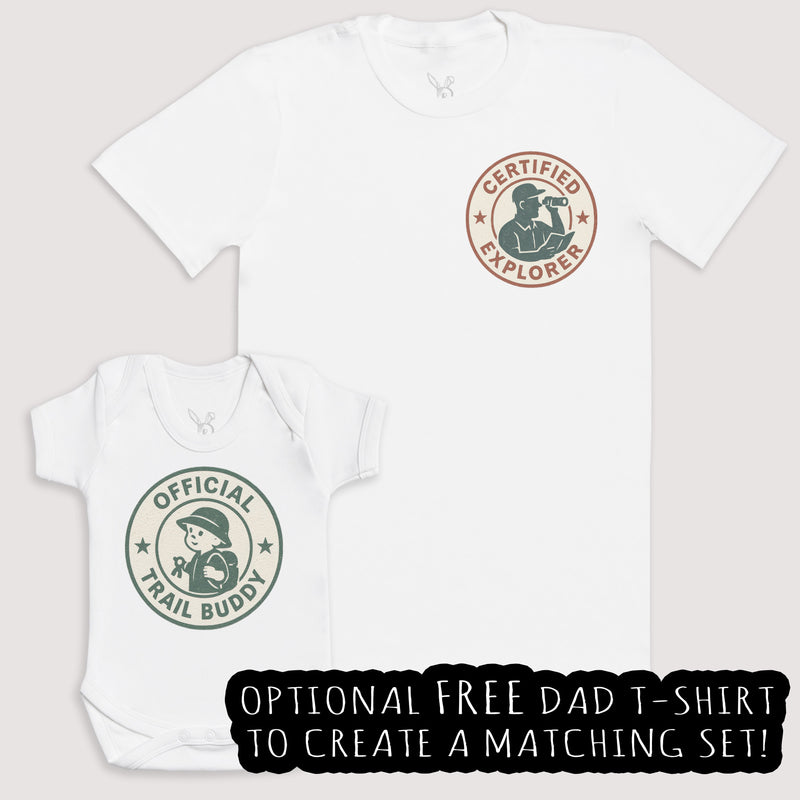 Official Trail Buddy - Baby Gift Set - Baby Matching Gift Set