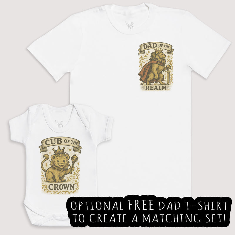 Cub Of The Crown - Baby Gift Set - Baby Matching Gift Set