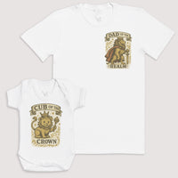 Cub Of The Crown - Baby Gift Set - Baby Matching Gift Set
