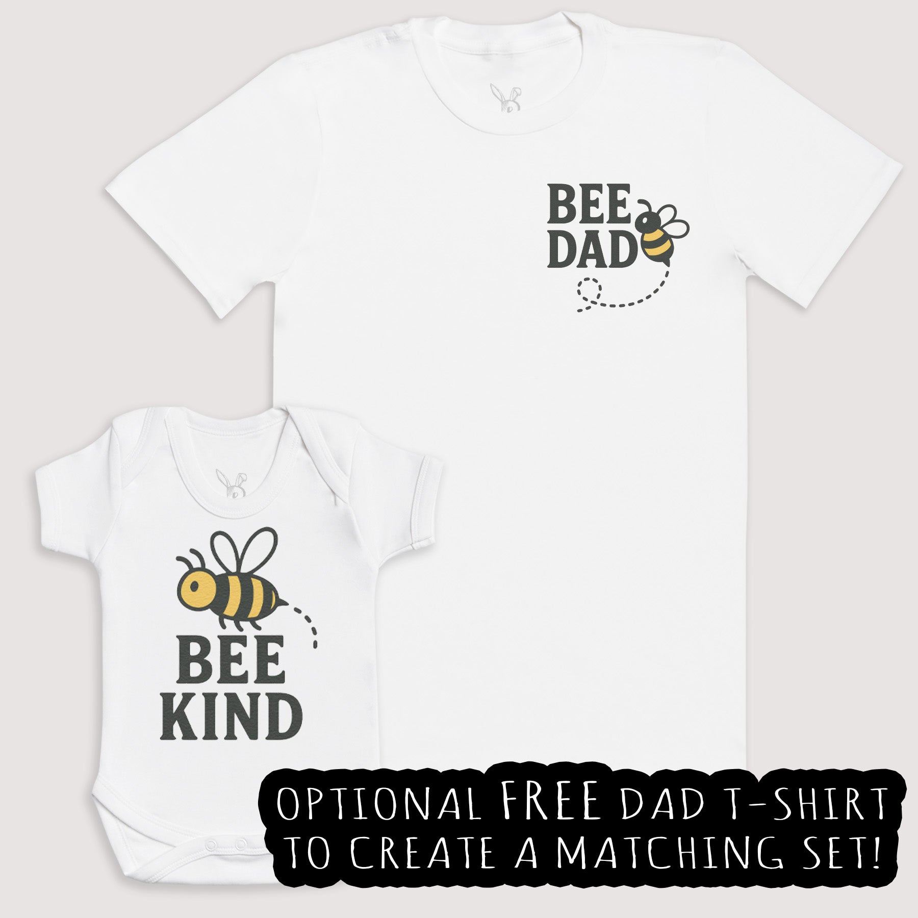 Bee Kind - Baby Gift Set - Baby Matching Gift Set