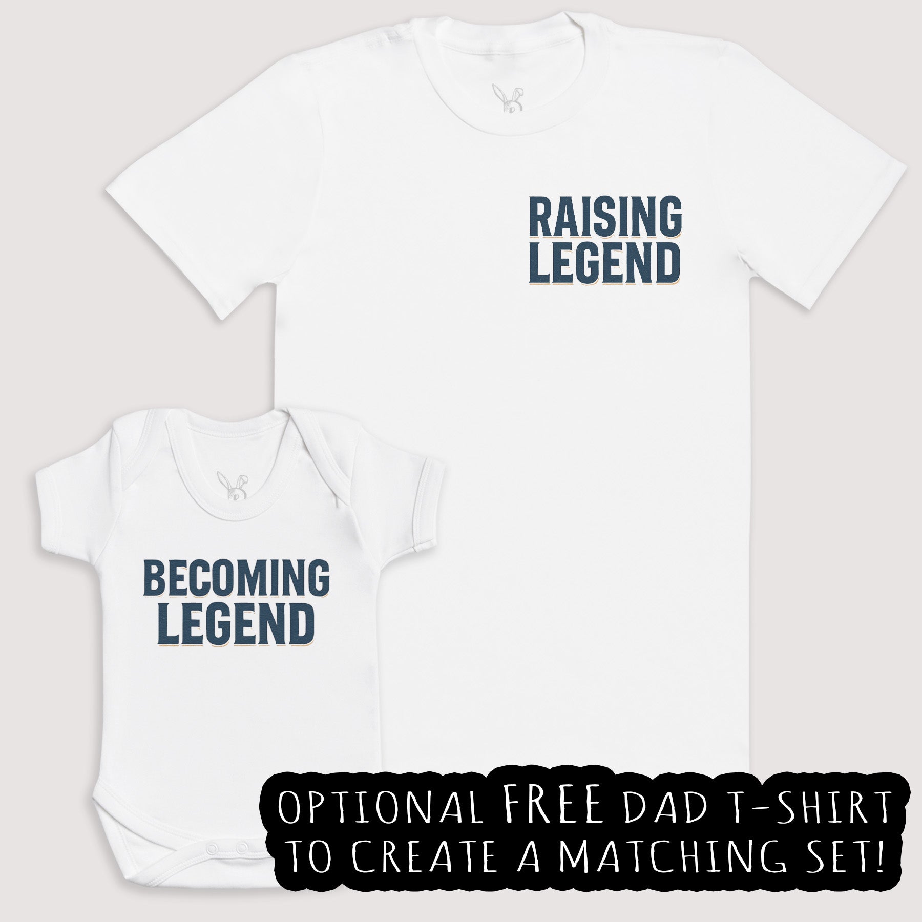 Becoming Legend - Baby Gift Set - Baby Matching Gift Set